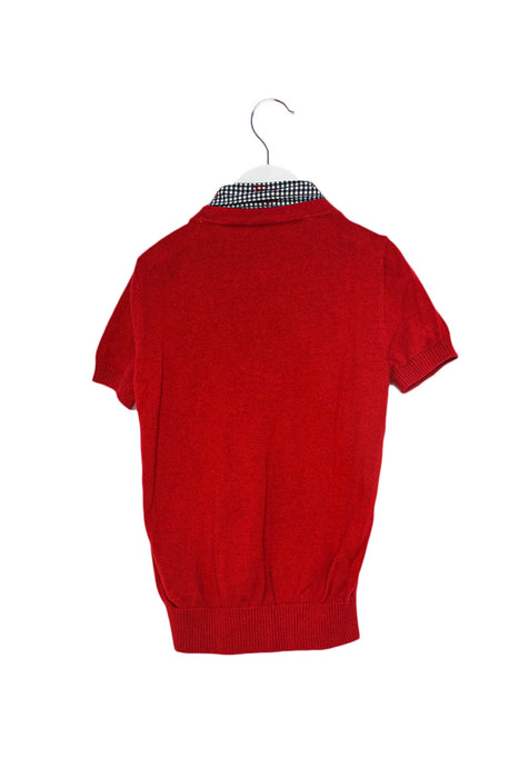 A Red Short Sleeve Tops from Nicholas & Bears in size 2T for neutral. (Back View)