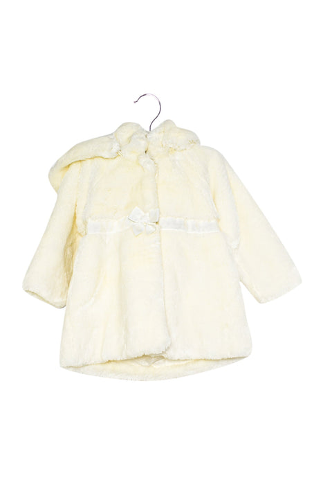A White Coats from Tartine et Chocolat in size 12-18M for girl. (Front View)