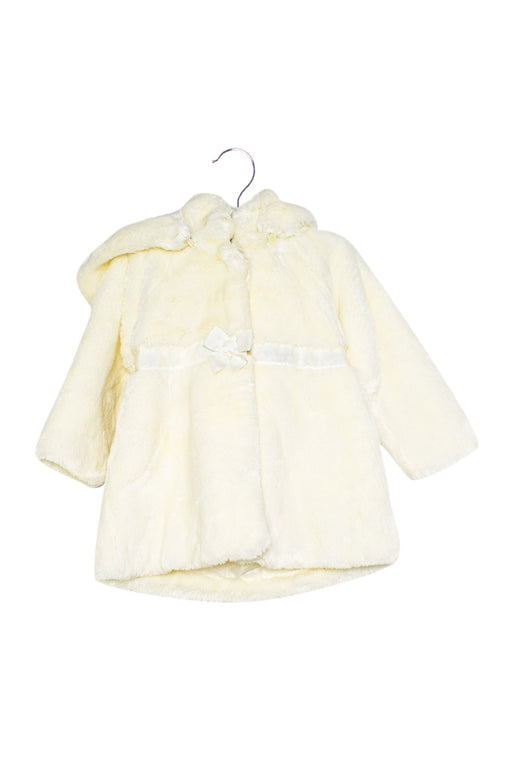 A White Coats from Tartine et Chocolat in size 12-18M for girl. (Front View)