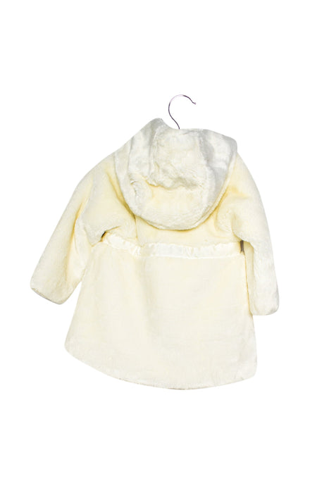A White Coats from Tartine et Chocolat in size 12-18M for girl. (Back View)