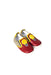 A Red Sneakers from Fendi in size 12-18M for neutral. (Front View)