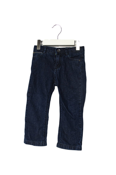 A Blue Jeans from Jacadi in size 12-18M for boy. (Front View)