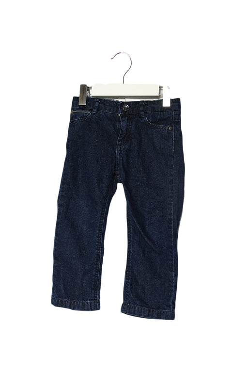 A Blue Jeans from Jacadi in size 12-18M for boy. (Front View)