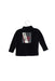 A Navy Buttoned Sweatshirts from IKKS in size 6-12M for boy. (Back View)