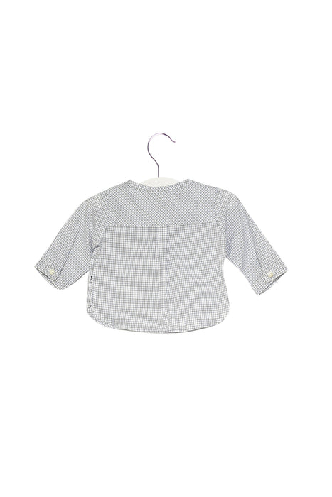 A White Shirts from Jacadi in size 0-3M for boy. (Back View)