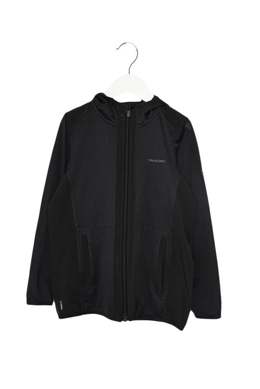 A Black Lightweight Jackets from Craghoppers in size 7Y for neutral. (Front View)