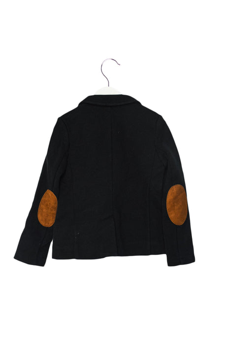 A Black Lightweight Jackets from Polo Ralph Lauren in size 4T for girl. (Back View)