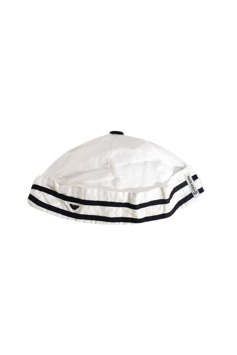 A White Hats Beanies & Caps from Armani in size 12-18M for girl. (Front View)