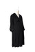 A Black Long Sleeve Dresses from Mayarya in size M for maternity. (Front View)