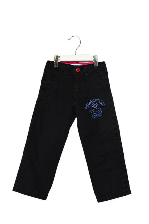 A Black Casual Pants from Sugarman in size 2T for girl. (Front View)