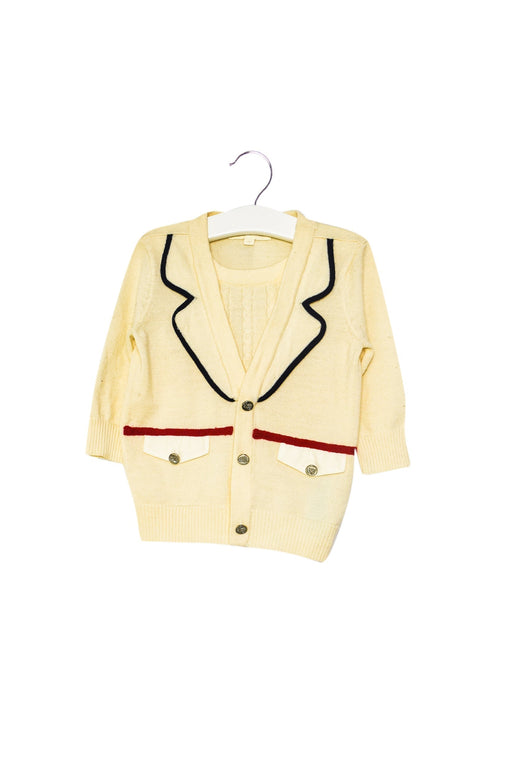 A Ivory Knit Sweaters from Nicholas & Bears in size 6-12M for boy. (Front View)