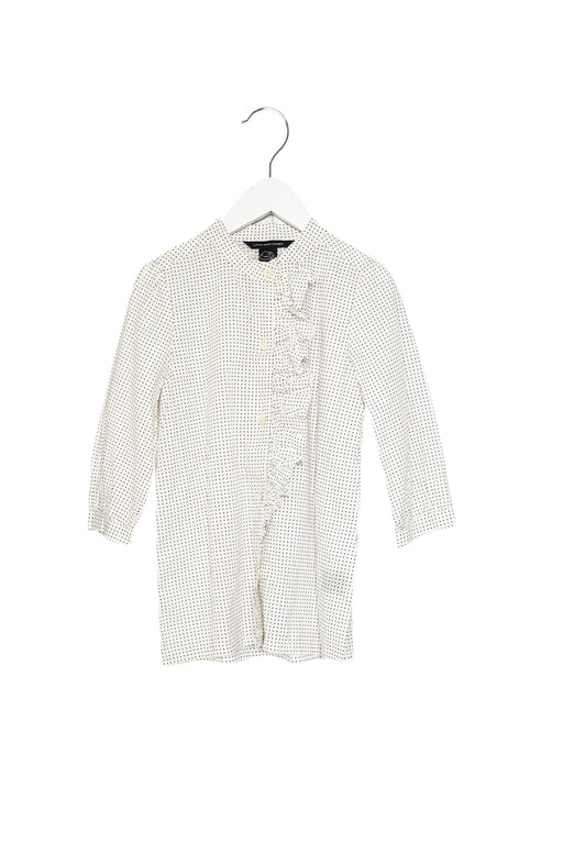 A White Long Sleeve Tops from Little Marc Jacobs in size 8Y for girl. (Front View)