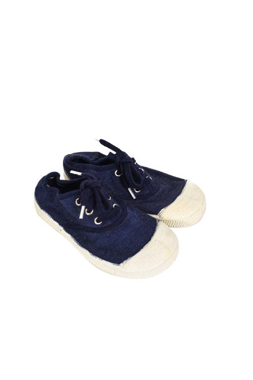A Navy Sneakers from Bensimon in size 3T for neutral. (Front View)