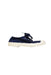 A Navy Sneakers from Bensimon in size 3T for neutral. (Back View)