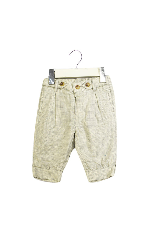 A Ivory Casual Pants from Ralph Lauren in size 0-3M for boy. (Front View)