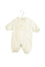 A Ivory Snowsuits from Nicholas & Bears in size 3-6M for girl. (Front View)