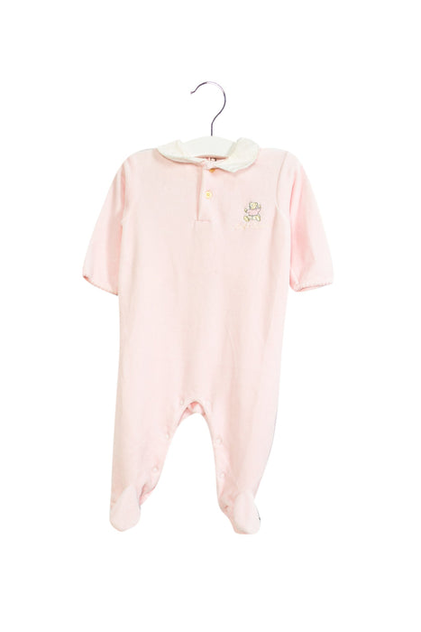 A Pink Onesies from Ralph Lauren in size 3-6M for girl. (Front View)