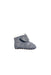 A Navy Boots & Booties from Toms in size 0-3M for neutral. (Back View)