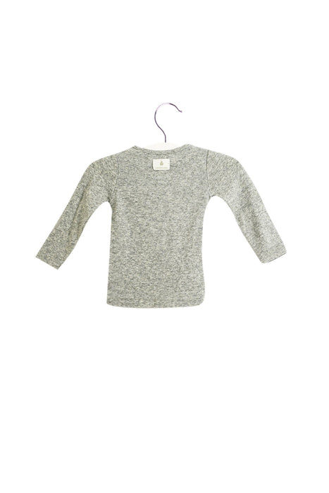 A Grey Long Sleeve Tops from Country Road in size 0-3M for neutral. (Back View)