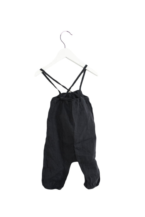 A Grey Sleeveless Jumpsuits from Omibio in size 3-6M for neutral. (Back View)