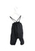 A Grey Sleeveless Jumpsuits from Omibio in size 3-6M for neutral. (Back View)