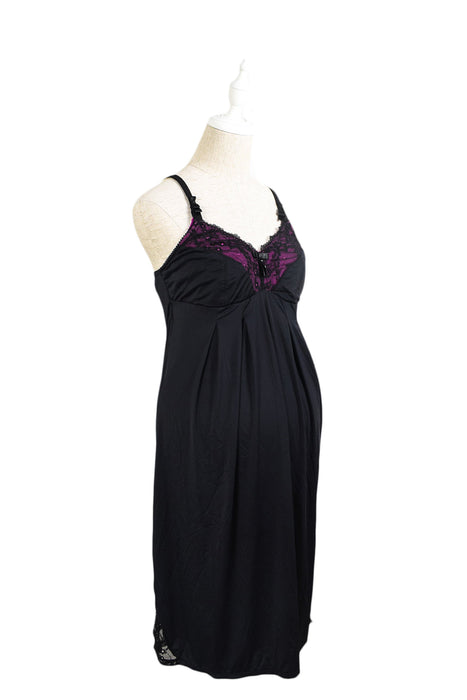 A Black Sleeveless Dresses from Hotmilk in size M for maternity. (Front View)