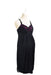 A Black Sleeveless Dresses from Hotmilk in size M for maternity. (Front View)