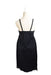 A Black Sleeveless Dresses from Hotmilk in size M for maternity. (Back View)