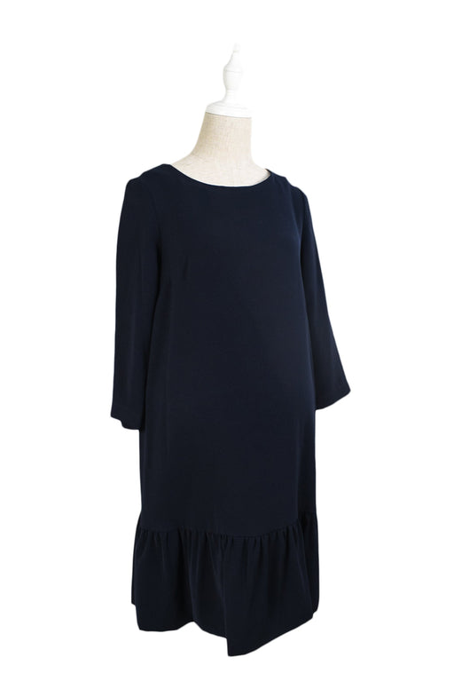 A Navy Long Sleeve Dresses from Madderson in size XS for maternity. (Front View)
