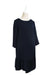 A Navy Long Sleeve Dresses from Madderson in size XS for maternity. (Front View)