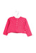 A Pink Cardigans from Dior in size 3-6M for girl. (Front View)