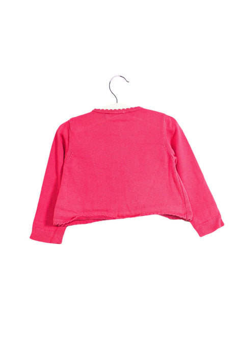 A Pink Cardigans from Dior in size 3-6M for girl. (Back View)