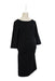 A Black Long Sleeve Dresses from Seraphine in size S for maternity. (Front View)