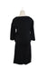 A Black Long Sleeve Dresses from Seraphine in size S for maternity. (Back View)