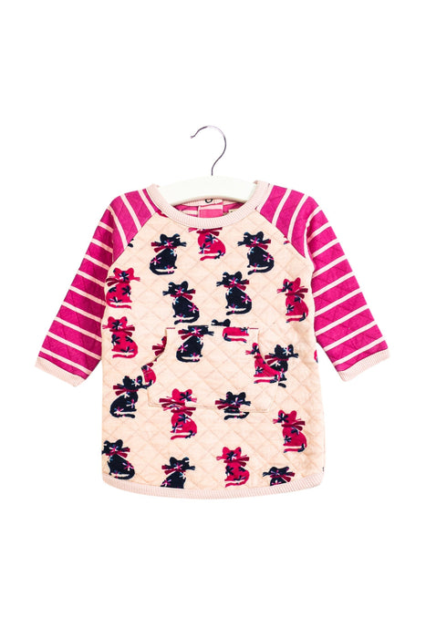 A Pink Crewneck Sweatshirts from Hatley in size 6-12M for girl. (Front View)