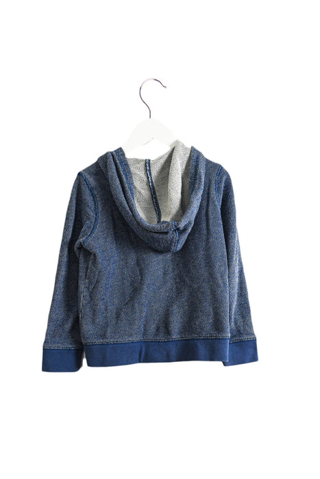A Blue Zippered Sweatshirts from Tucker & Tate in size 3T for neutral. (Back View)
