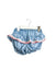 A Blue Bloomers from Seed in size 0-3M for girl. (Front View)