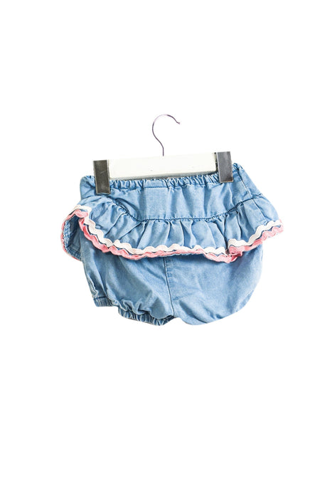 A Blue Bloomers from Seed in size 0-3M for girl. (Back View)