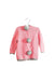 A Pink Cardigans from Seed in size 6-12M for girl. (Front View)