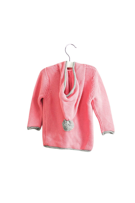 A Pink Cardigans from Seed in size 6-12M for girl. (Back View)