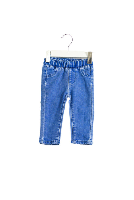A Blue Jeans from Seed in size 3-6M for boy. (Front View)