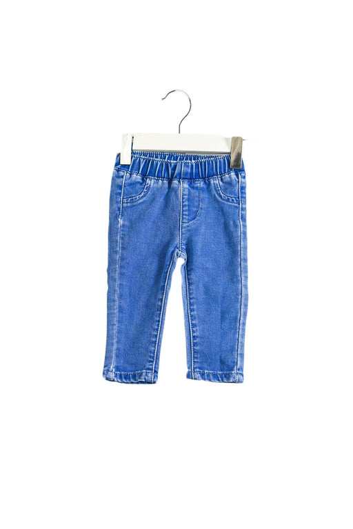 A Blue Jeans from Seed in size 3-6M for boy. (Front View)