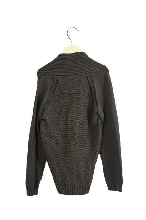 A Grey Cardigans from Château de Sable in size 6T for neutral. (Back View)