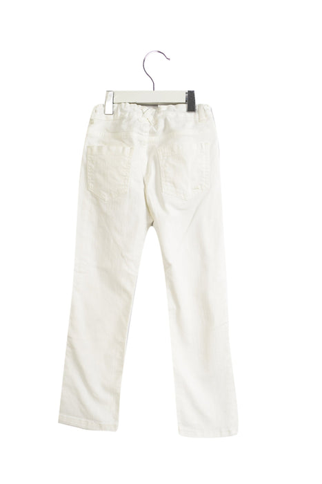 A White Casual Pants from Marie Chantal in size 6T for neutral. (Back View)