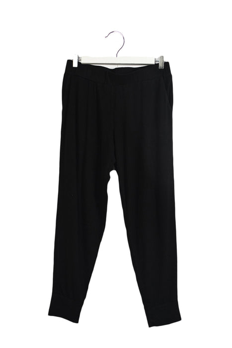 A Black Casual Pants from Hatch in size S for maternity. (Front View)