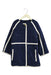 A Navy Coats from Tommy Hilfiger in size 7Y for girl. (Front View)