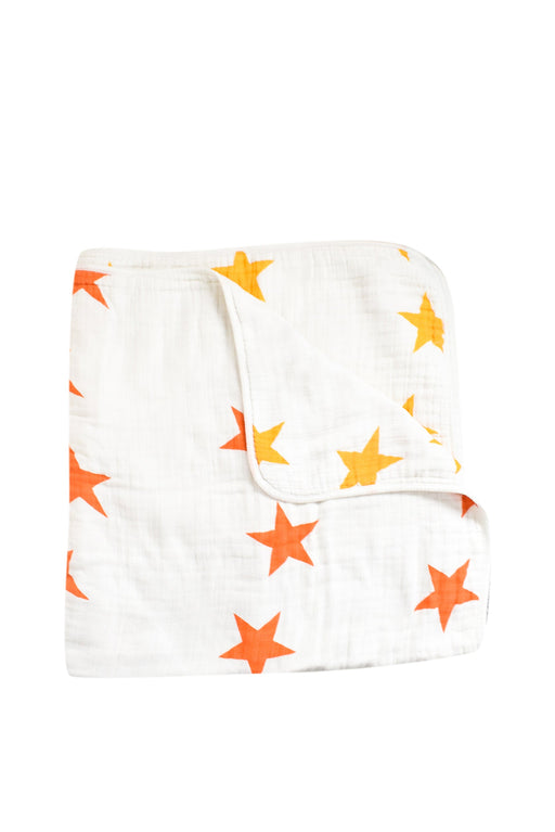 A White Blankets from Aden & Anais in size O/S for neutral. (Front View)