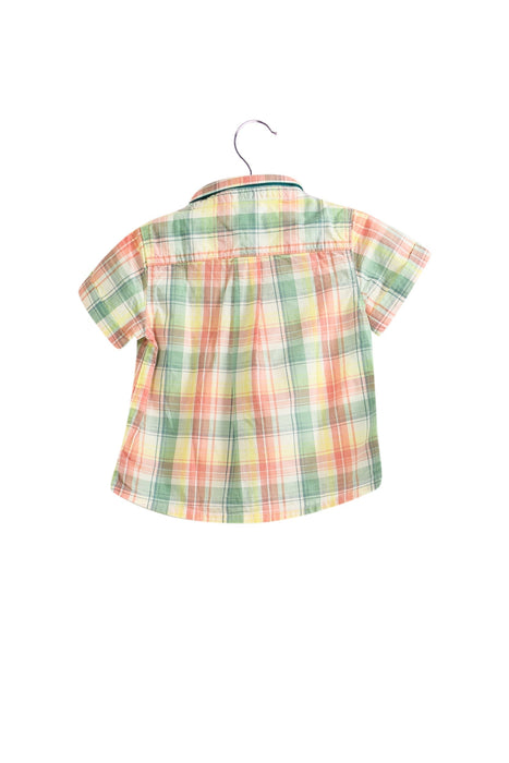 A Pink Shirts from Petit Bateau in size 3-6M for boy. (Back View)