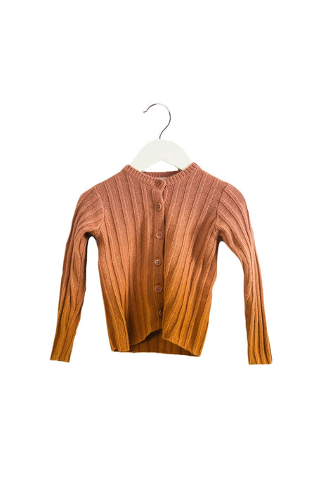 A Pink Cardigans from Bonpoint in size 3T for girl. (Front View)