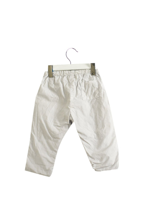 A White Casual Pants from Bonpoint in size 12-18M for girl. (Back View)